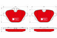 Brake Pad Set, Disc Brake GDB1840DTE - TRW