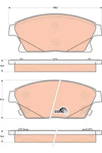 Brake Pad Set, Disc Brake GDB1847 - TRW