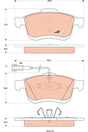 Brake Pad Set, Disc Brake GDB1865 - TRW