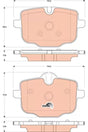 Brake Pad Set, Disc Brake GDB1869 - TRW