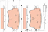 Brake Pad Set, Disc Brake GDB1872 - TRW - Brake Pads - TRW