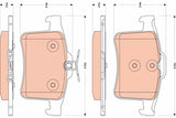 Brake Pad Set, Disc Brake GDB1877 - TRW - Brake Pads - TRW