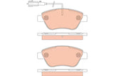 Brake Pad Set, Disc Brake GDB1879 - TRW - Brake Pads - TRW
