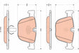 Brake Pad Set, Disc Brake GDB1892 - TRW