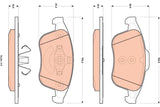 Brake Pad Set, Disc Brake GDB1896 - TRW - Brake Pads - TRW