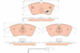 Brake Pad Set, Disc Brake GDB191 - TRW