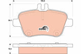 Brake Pad Set, Disc Brake GDB1920 - TRW - Brake Pads - TRW
