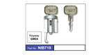 Ignition Barrel NIB719 - Nice Products | Universal Auto Spares