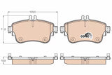 Brake Pad Set, Disc Brake GDB1933 - TRW - Brake Pads - TRW