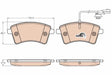 Brake Pad Set, Disc Brake GDB1941 - TRW