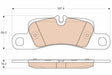 Brake Pad Set, Disc Brake GDB1962 - TRW