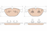 Brake Pad Set, Disc Brake GDB1963 - TRW - Brake Pads - TRW