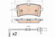Brake Pad Set, Disc Brake GDB1975 - TRW