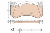 Brake Pad Set, Disc Brake GDB1977 - TRW - Brake Pads - TRW