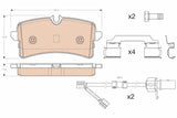 Brake Pad Set, Disc Brake GDB1989 - TRW