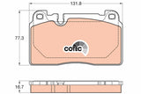 Brake Pad Set, Disc Brake GDB2022 - TRW - Brake Pads - TRW
