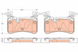Brake Pad Set, Disc Brake GDB2061 - TRW