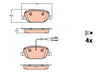Brake Pad Set, Disc Brake GDB2077 - TRW
