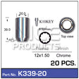Lock Nuts 20+Key K339-20 - Nice Products | Universal Auto Spares