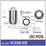 Lock Nuts 20+Key K339-20 - Nice Products | Universal Auto Spares