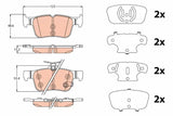 Brake Pad Set, Disc Brake GDB2115 - TRW