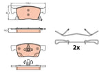 Brake Pad Set, Disc Brake GDB2139 - TRW