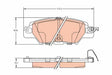 Brake Pad Set, Disc Brake GDB216 - TRW