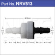 Washer Valve NRV513 - Nice Products | Universal Auto Spares