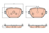 Brake Pad Set, Disc Brake GDB2191 - TRW - Brake Pads - TRW