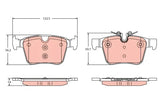 Brake Pad Set, Disc Brake GDB2355 - TRW - Brake Pads - TRW