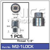 Lock Nuts (set of 1) M2-1LOCK - Nice Products | Universal Auto Spares