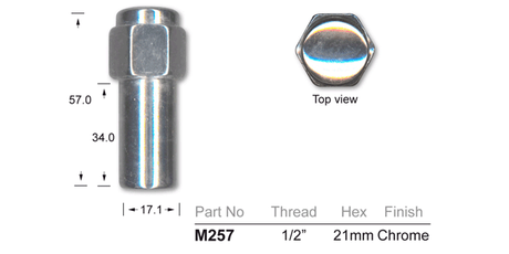 Mag Nuts M257 - Nice Products | Universal Auto Spares