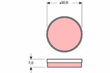Brake Pad Set, Disc Parking Brake GDB271 - TRW
