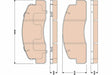 Brake Pad Set, Disc Brake GDB3027 - TRW