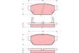 Brake Pad Set, Disc Brake GDB3045 - TRW