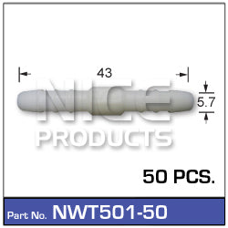 Hose Connection Pkt 50 NWT501-50 - Nice Products | Universal Auto Spares