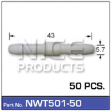 Hose Connection Pkt 50 NWT501-50 - Nice Products | Universal Auto Spares