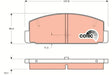 Brake Pad Set, Disc Brake GDB3088 - TRW