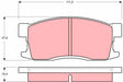 Brake Pad Set, Disc Brake GDB3094 - TRW