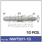 Hose Connection Pkt 10 NWT501-10 - Nice Products | Universal Auto Spares