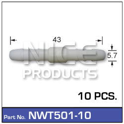 Hose Connection Pkt 10 NWT501-10 - Nice Products | Universal Auto Spares