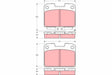 Brake Pad Set, Disc Brake GDB3104 - TRW
