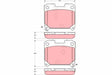 Brake Pad Set, Disc Brake GDB3105 - TRW