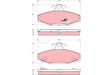 Brake Pad Set, Disc Brake GDB3135DT - TRW