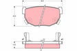 Brake Pad Set, Disc Brake GDB3143 - TRW