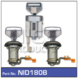 Ignition Barrel & Doors NID180B - Nice Products | Universal Auto Spares