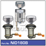 Ignition Barrel & Doors NID180B - Nice Products | Universal Auto Spares