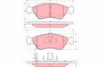 Brake Pad Set, Disc Brake GDB3173 - TRW
