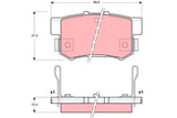Brake Pad Set, Disc Brake GDB3191 - TRW - Brake Pads - TRW