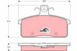 Brake Pad Set, Disc Brake GDB3202 - TRW